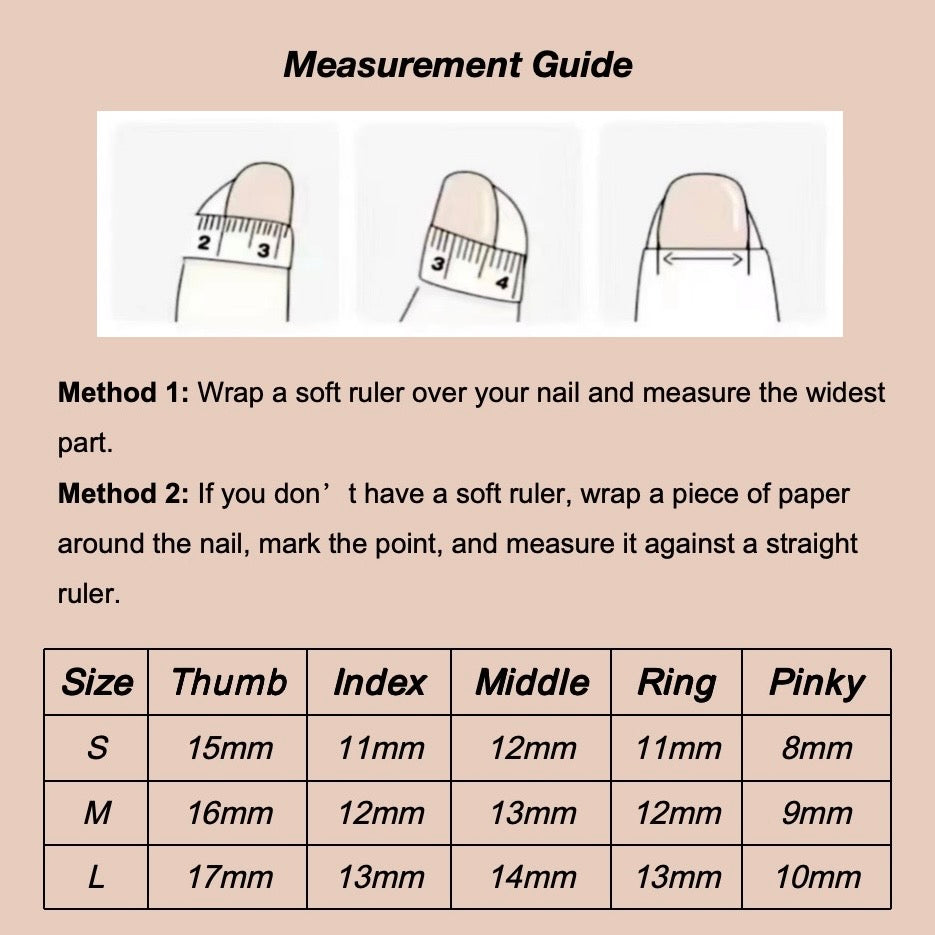 Press On Nails Choosing in living room